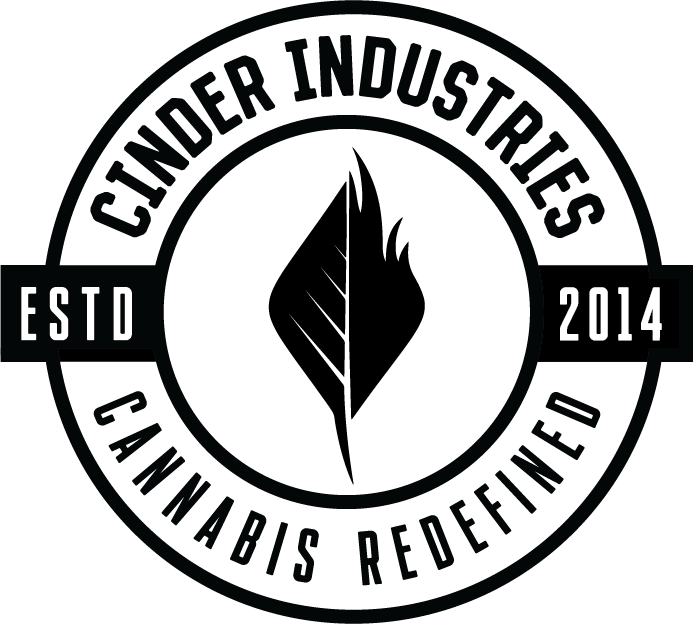 Cinder Industries Black Circle Logo